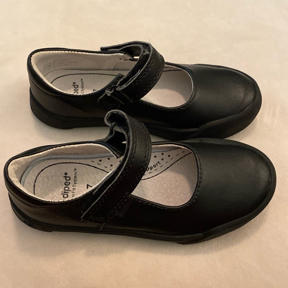 pediped Black Kids Shoes - Picture 2 of 4